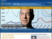 Tablet Screenshot of pacercenter.org